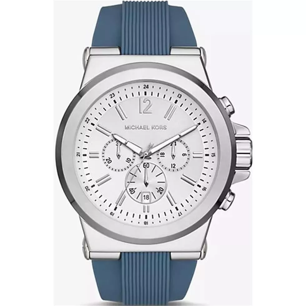 Michael Kors Dylan Blue Tone Watch 48mm