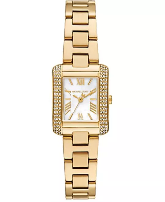 Michael Kors Emery Gold Tone Pavé Watch 29mm