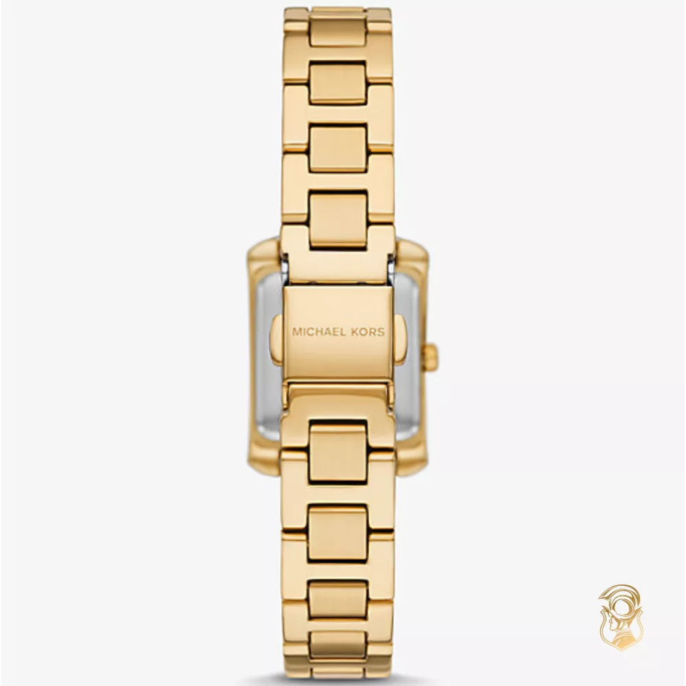 Michael Kors Emery Gold Tone Pavé Watch 29mm