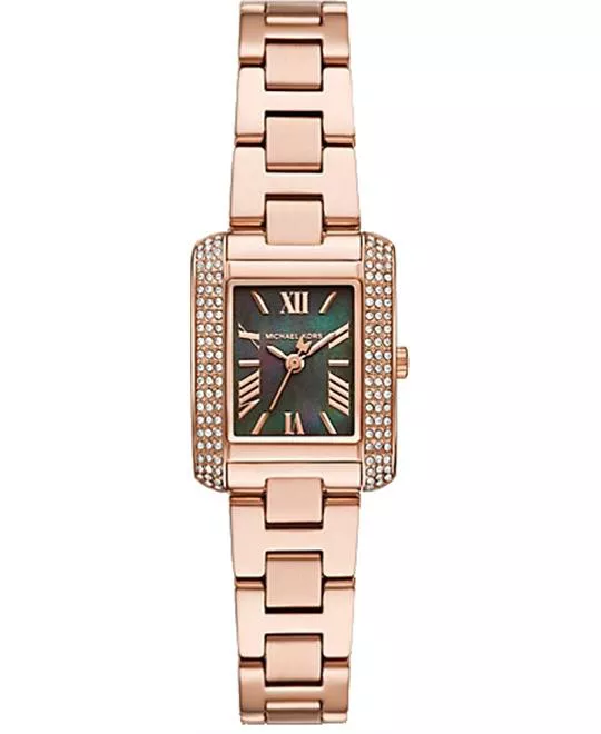 Michael Kors Emery Rose Gold Tone Pavé Watch 29mm