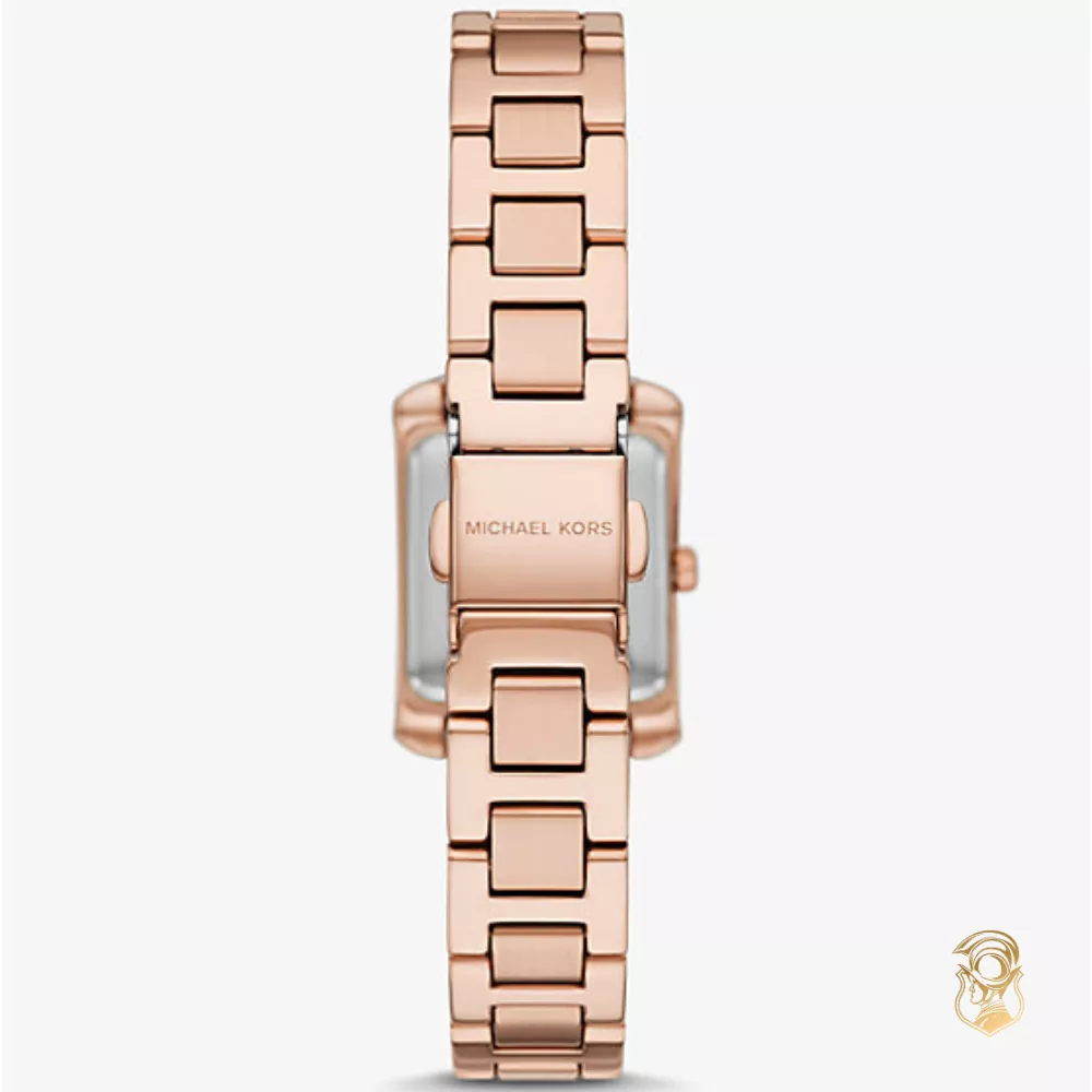 Michael Kors Emery Rose Gold Tone Pavé Watch 29mm