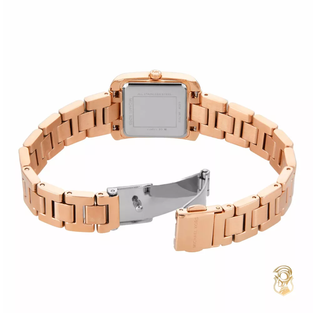 Michael Kors Emery Rose Gold Watch Set 22mm