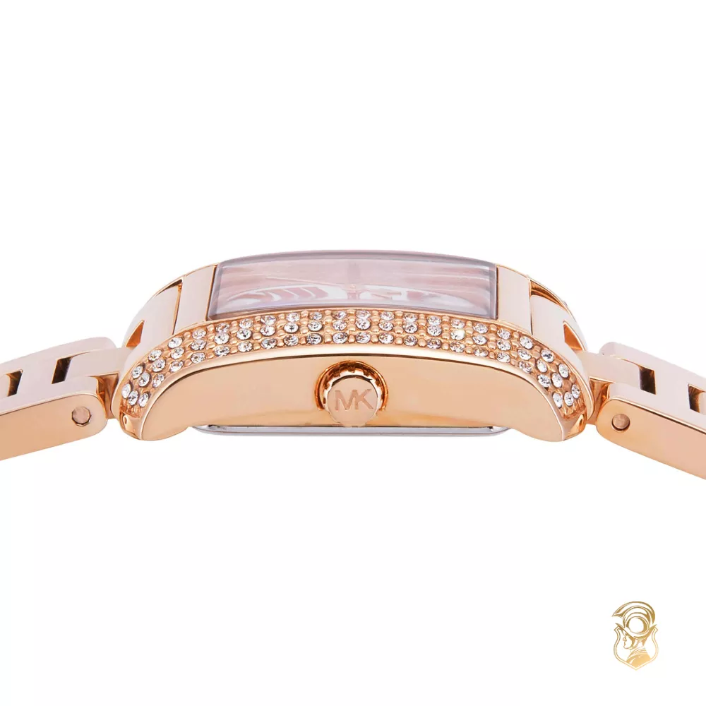 Michael Kors Emery Rose Gold Watch Set 22mm