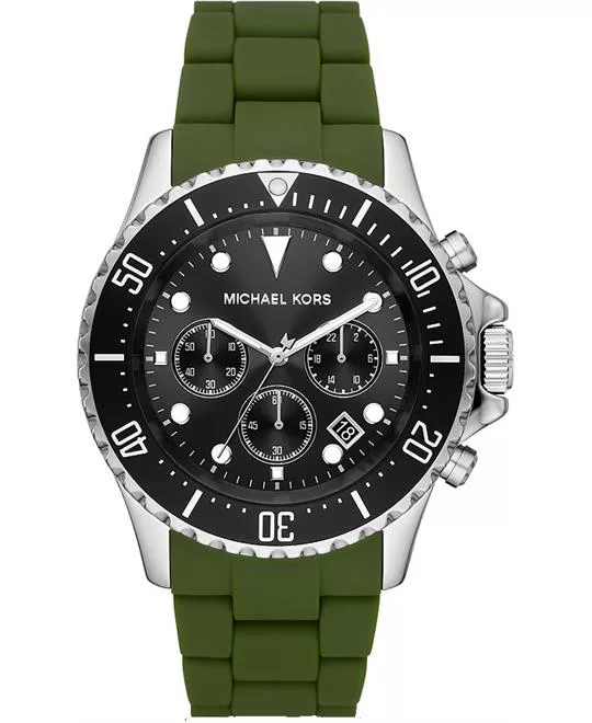 Michael Kors Everest Chronograph Green Watch 45mm