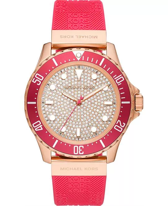 Michael Kors Everest Geranium Pink Watch 43mm