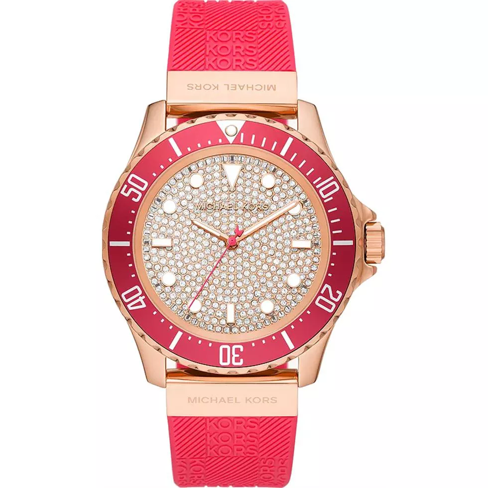 Michael Kors Everest Pink Watch 43mm