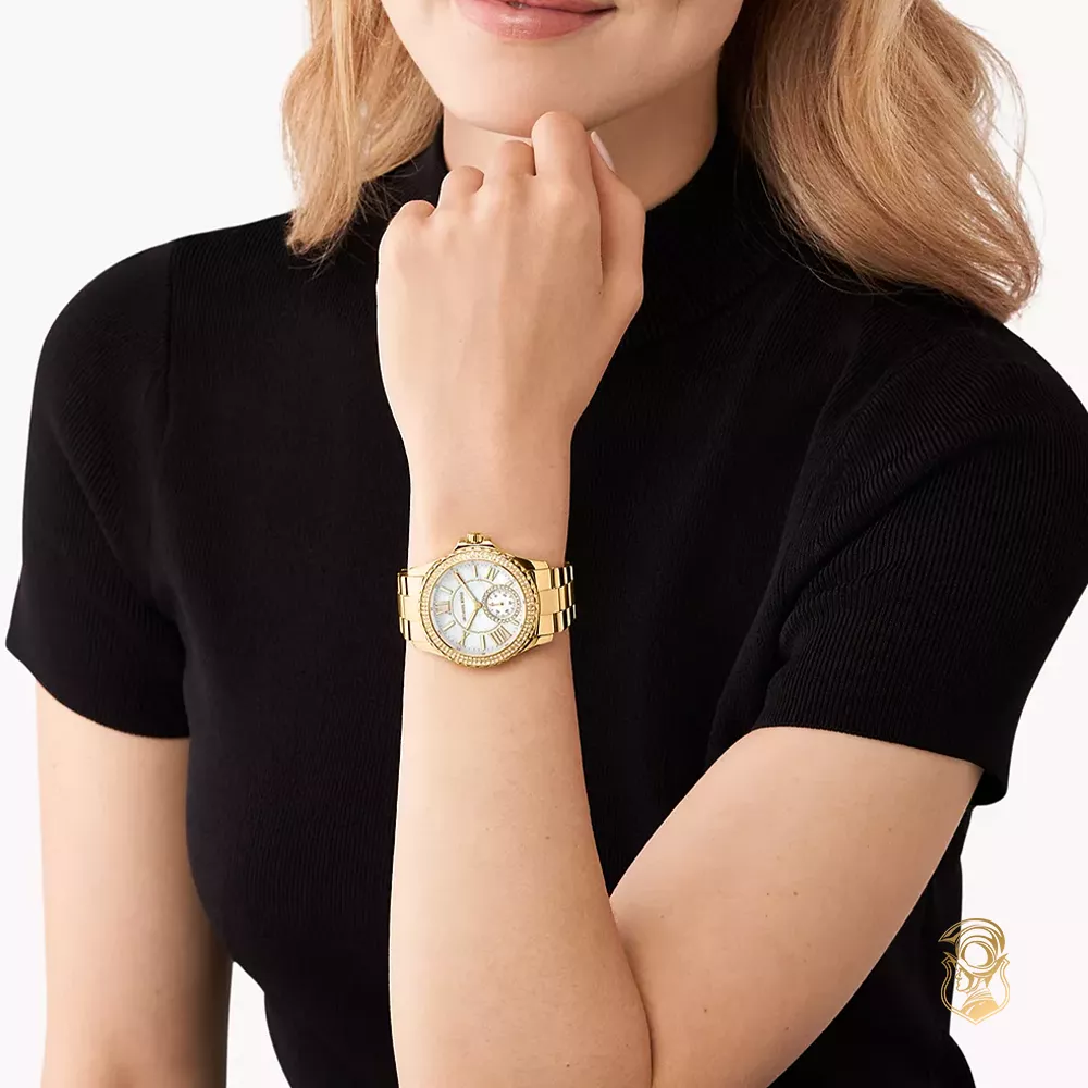 Michael Kors Everest Gold Tone Watch 40mm