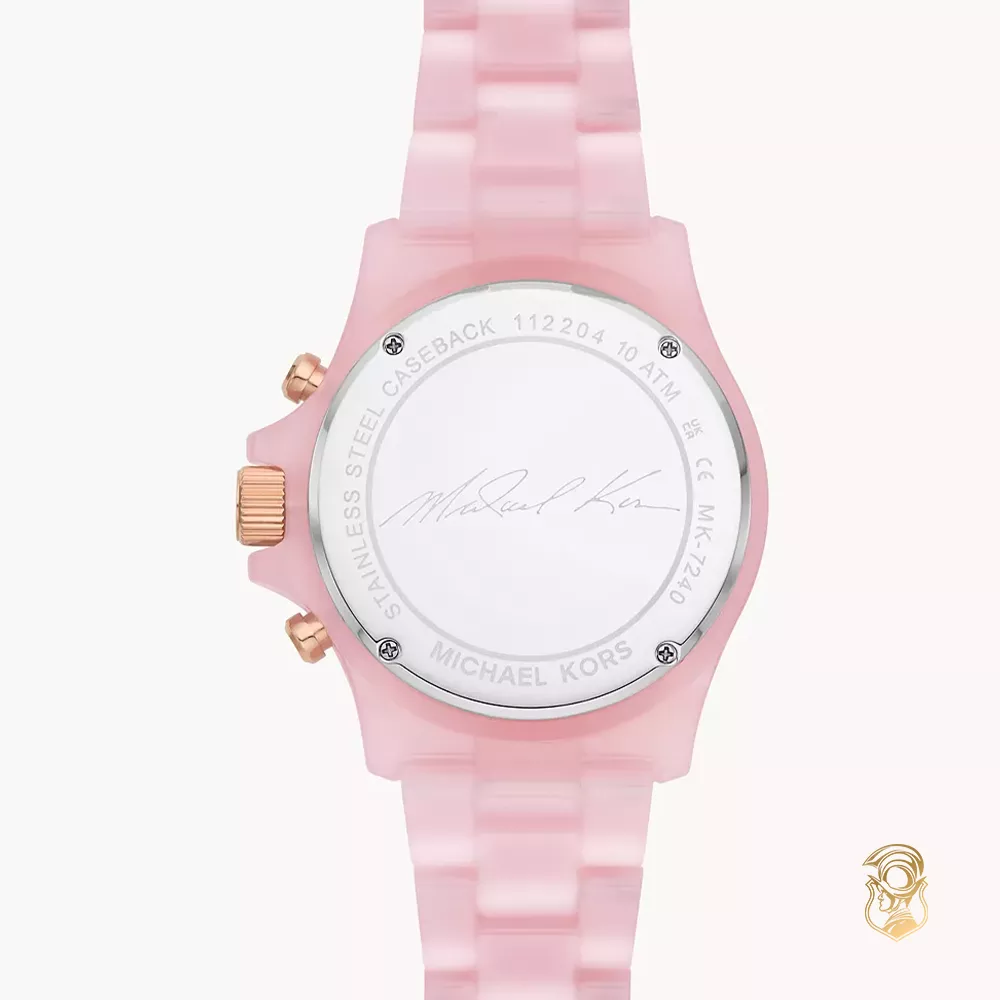 Michael Kors Everest Pink Tone Watch 42mm  