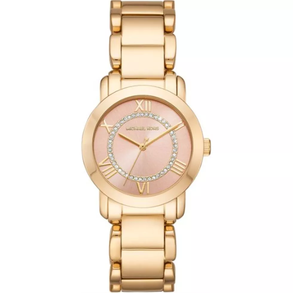 Michael Kors Face Gold-Tone Watch 33mm
