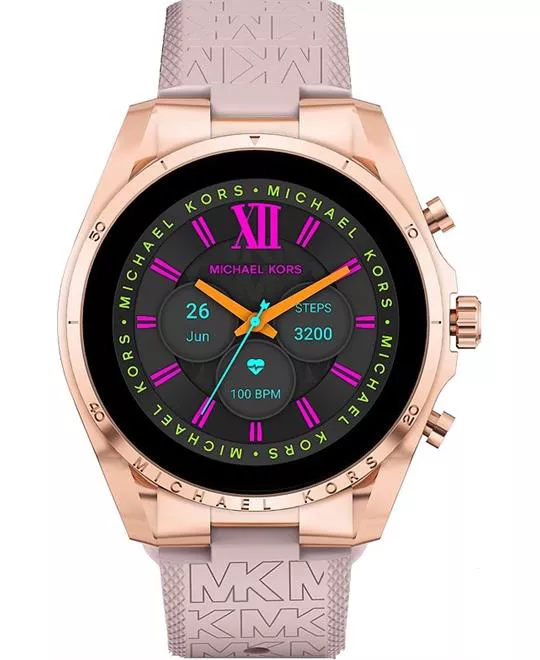 Michael Kors Gen 6 Silicone Smartwatch Watch 44mm