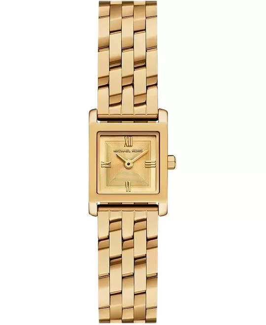 Michael Kors Georgie Two-Hand Gold-Tone Watch 19mm