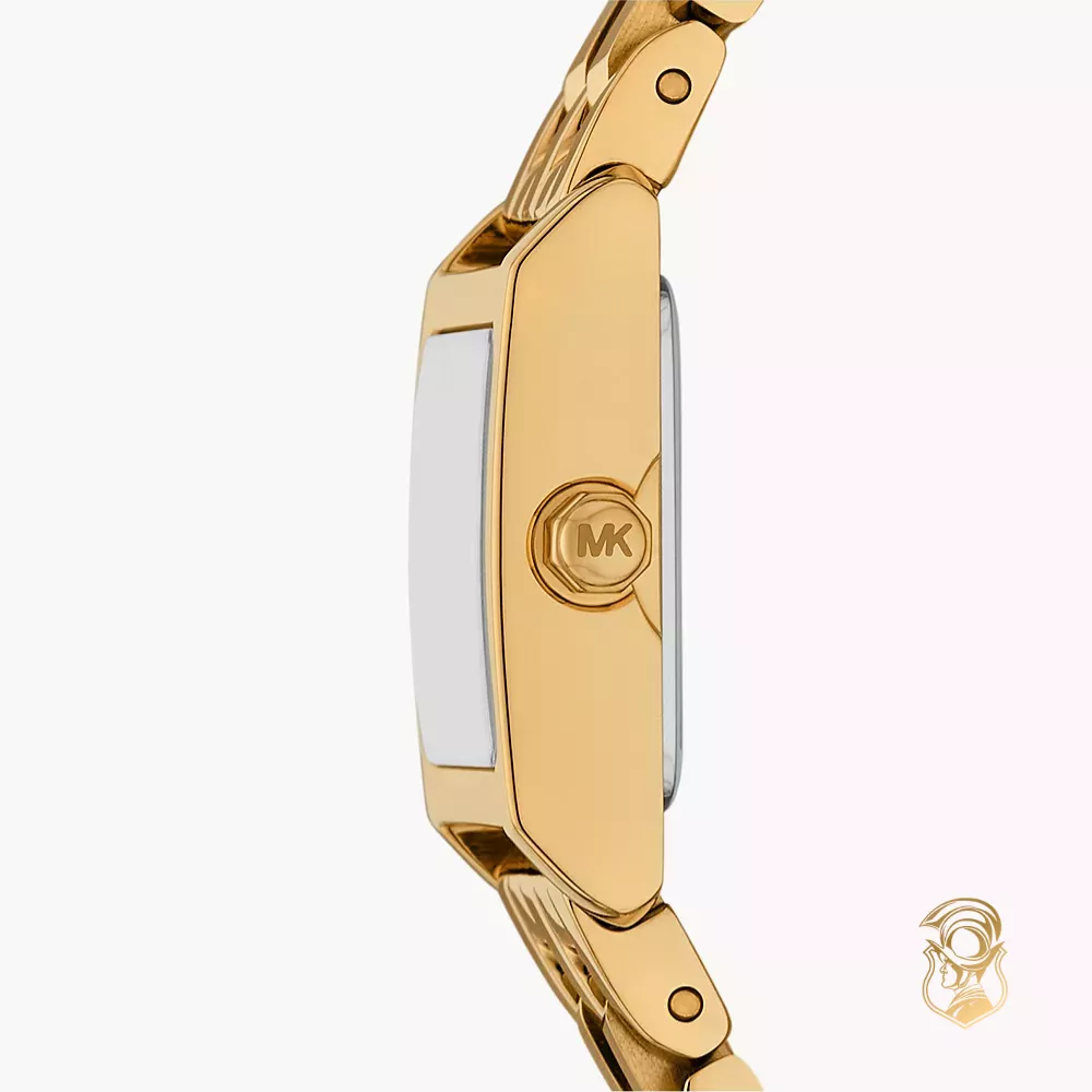 Michael Kors Georgie Two-Hand Gold-Tone Watch 19mm