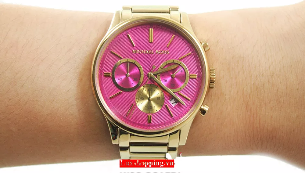 Michael Kors Bailey Pink Watch 44mm