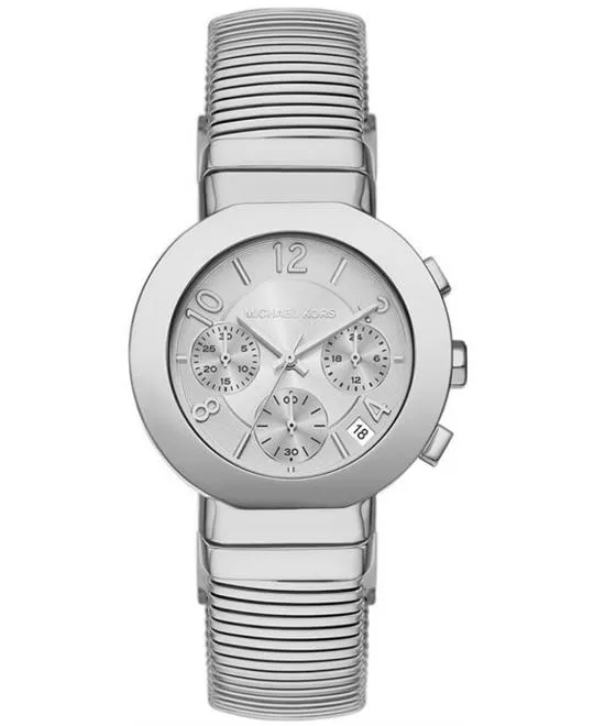 Michael Kors Gramercy Silver-Tone Watch 36mm