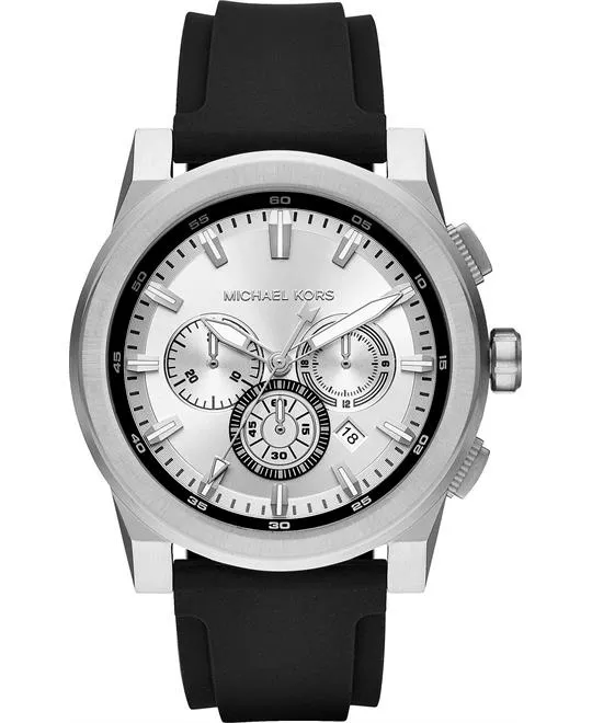Michael Kors Grayson Silicone Watch 47mm