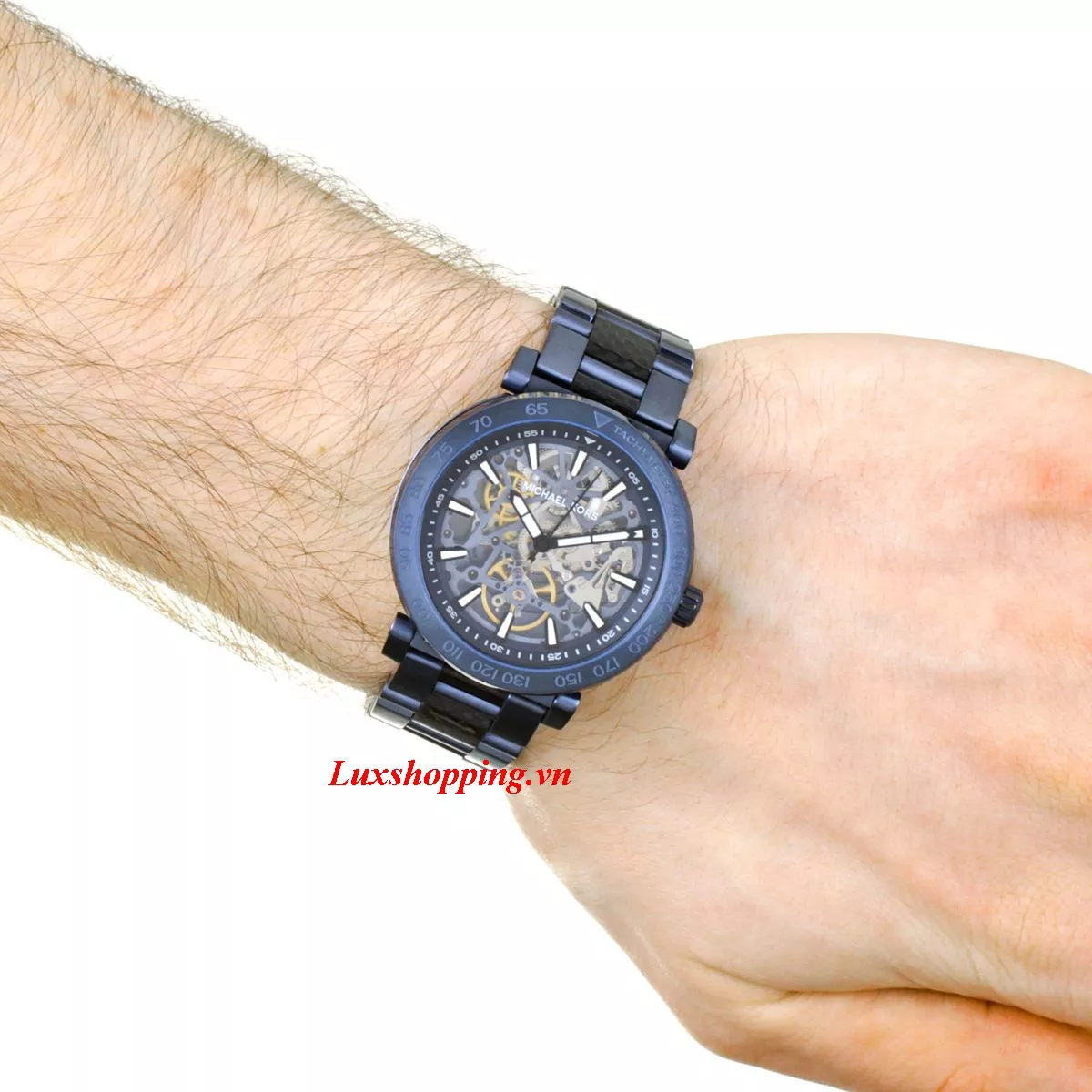 Michael Kors  Greer Navy-Tone Watch 43mm