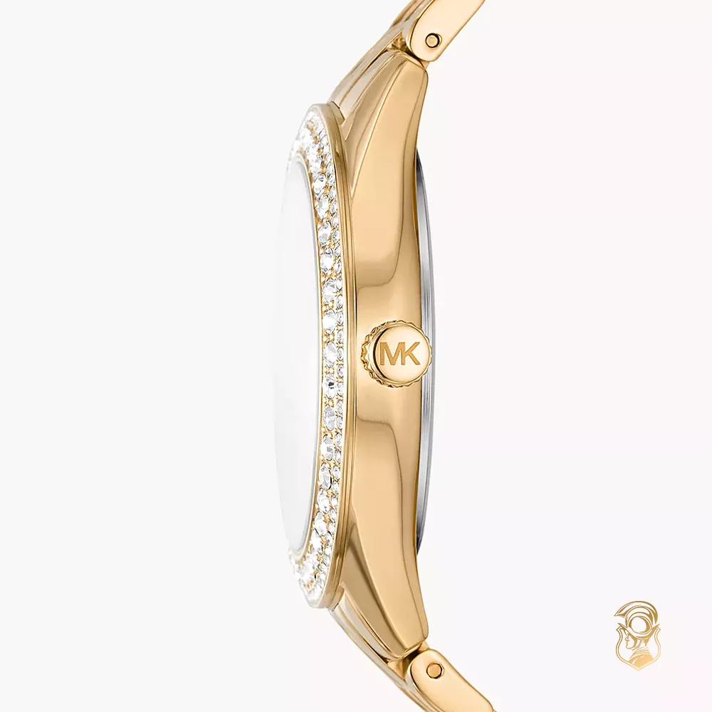 Michael Kors Harlowe Gold Tone Watch 38mm