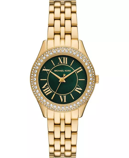 Michael Kors Harlowe Green Watch 33mm