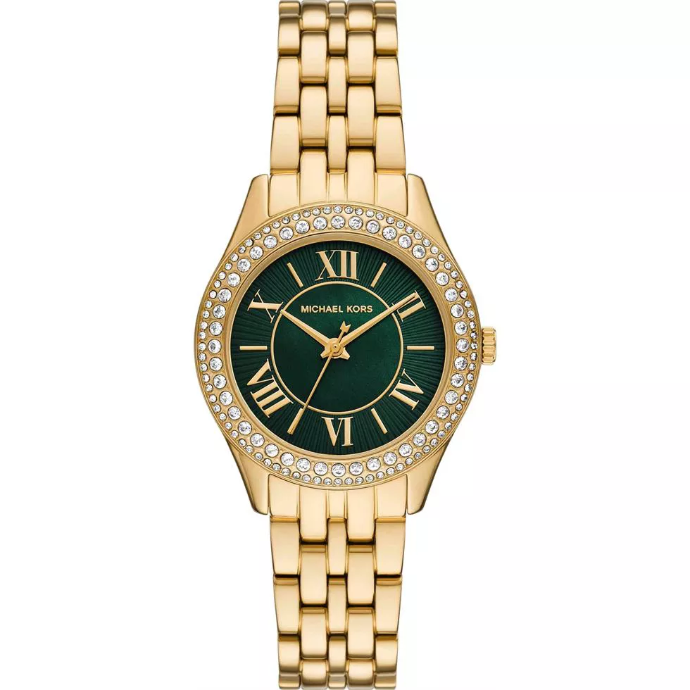 Michael Kors Harlowe Green Watch 33mm