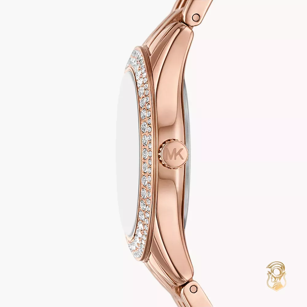 Michael Kors Harlowe Rose Gold Watch 33mm