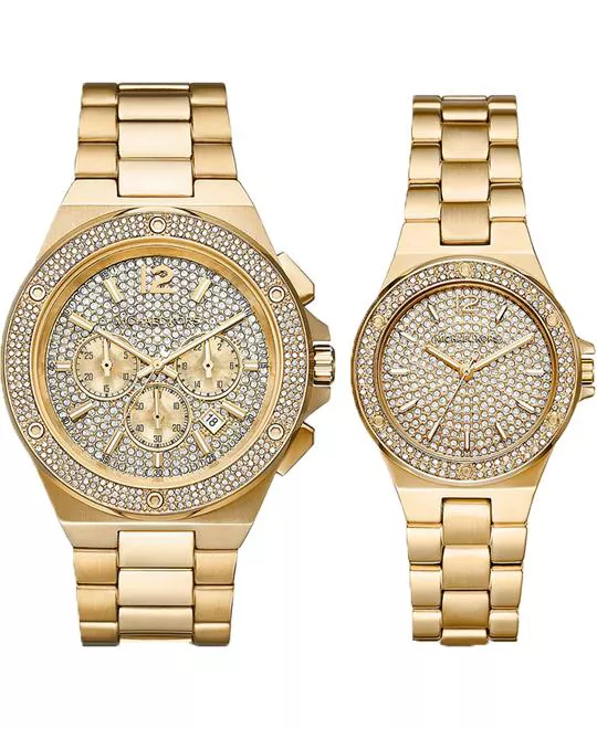 Michael Kors Lennox Watch Set 33*5mm