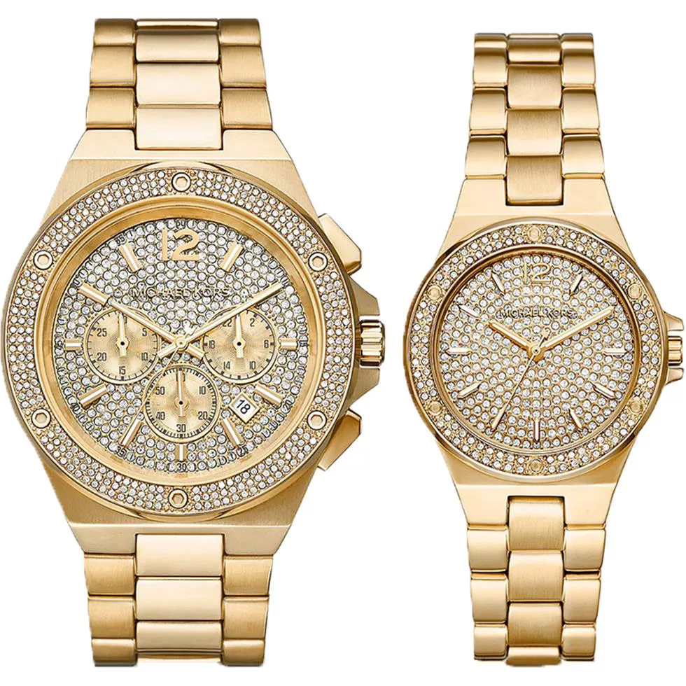 Michael Kors His and Hers Lennox Watch Set 33*5mm