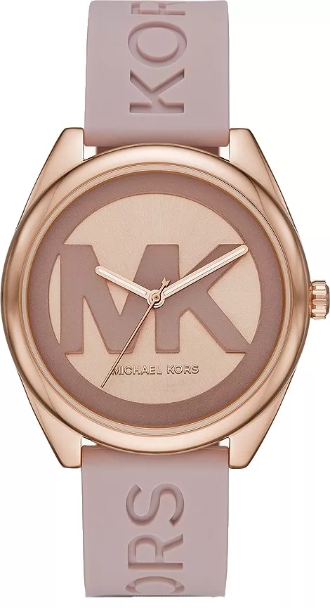 MSP: 99376 Michael Kors Jan Pink Silicone Watch 42mm 6,825,000