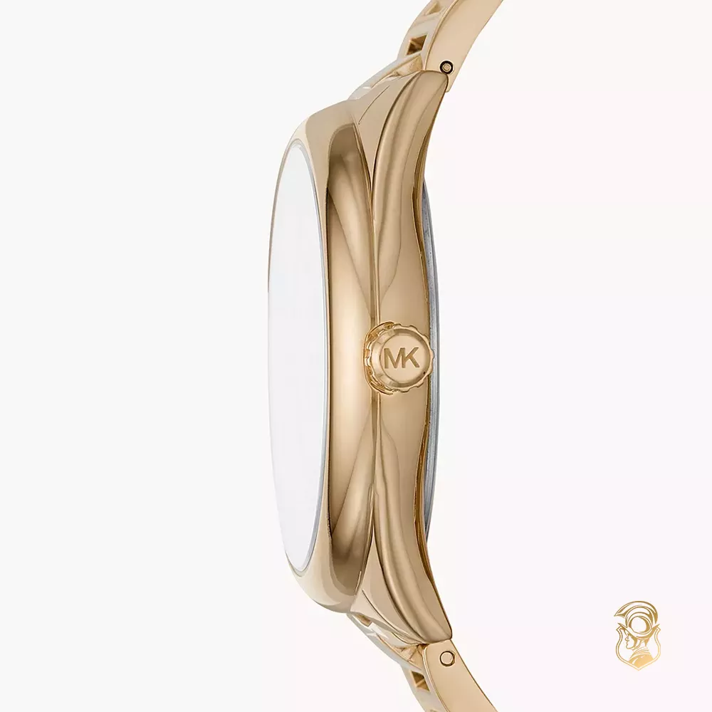 Michael Kors Janelle Gold Tone Watch 42mm