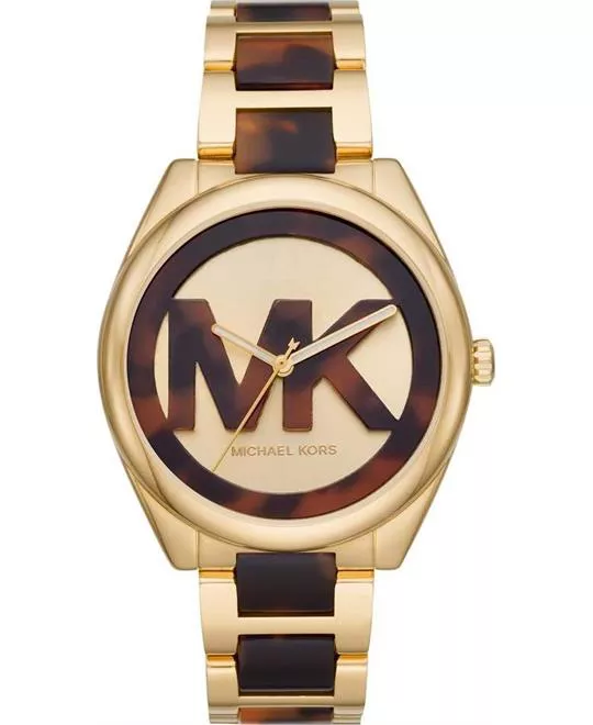 Michael Kors Janelle Gold-Tone Watch 42mm