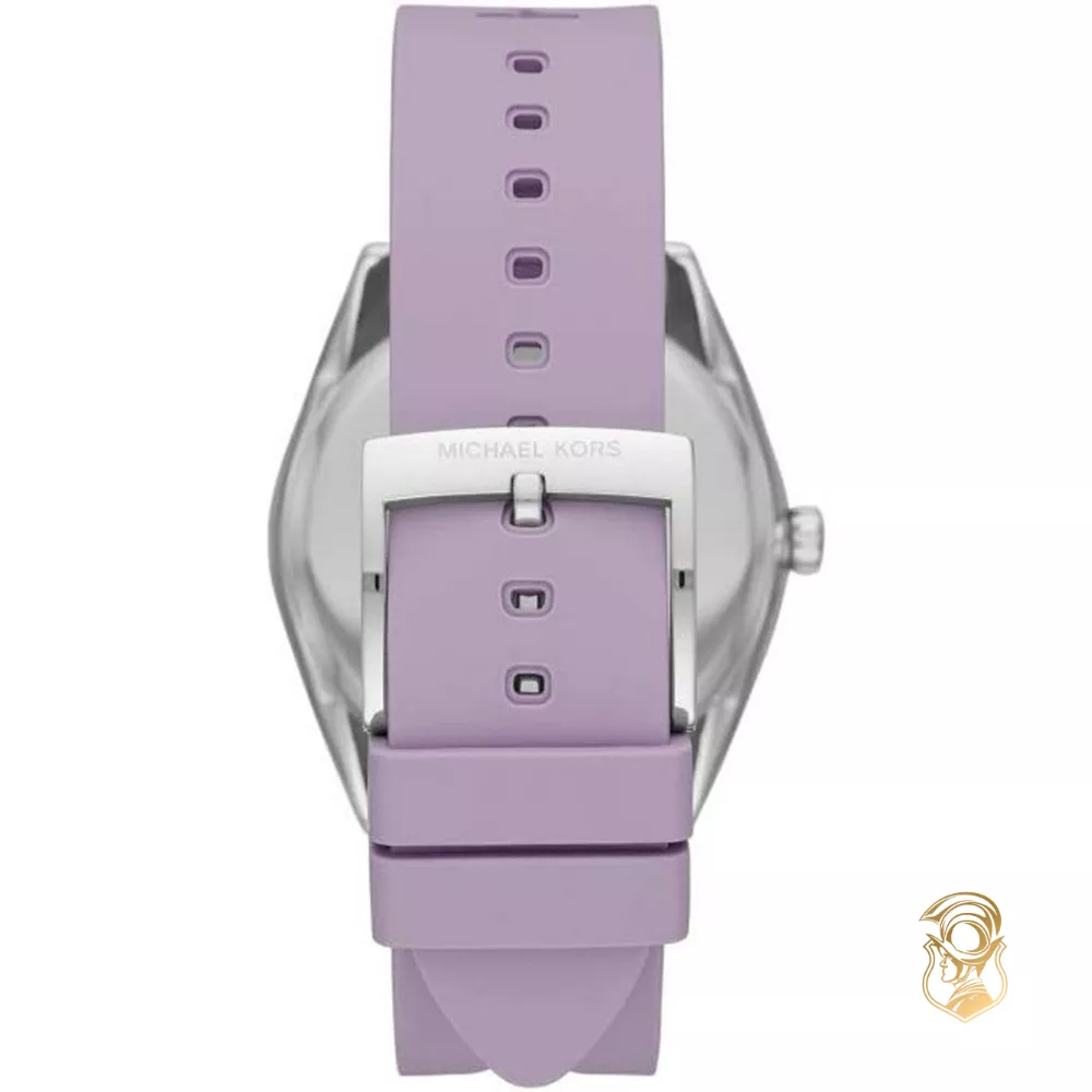 Michael Kors Janelle Three Hand Purple Dial Watch 42mm