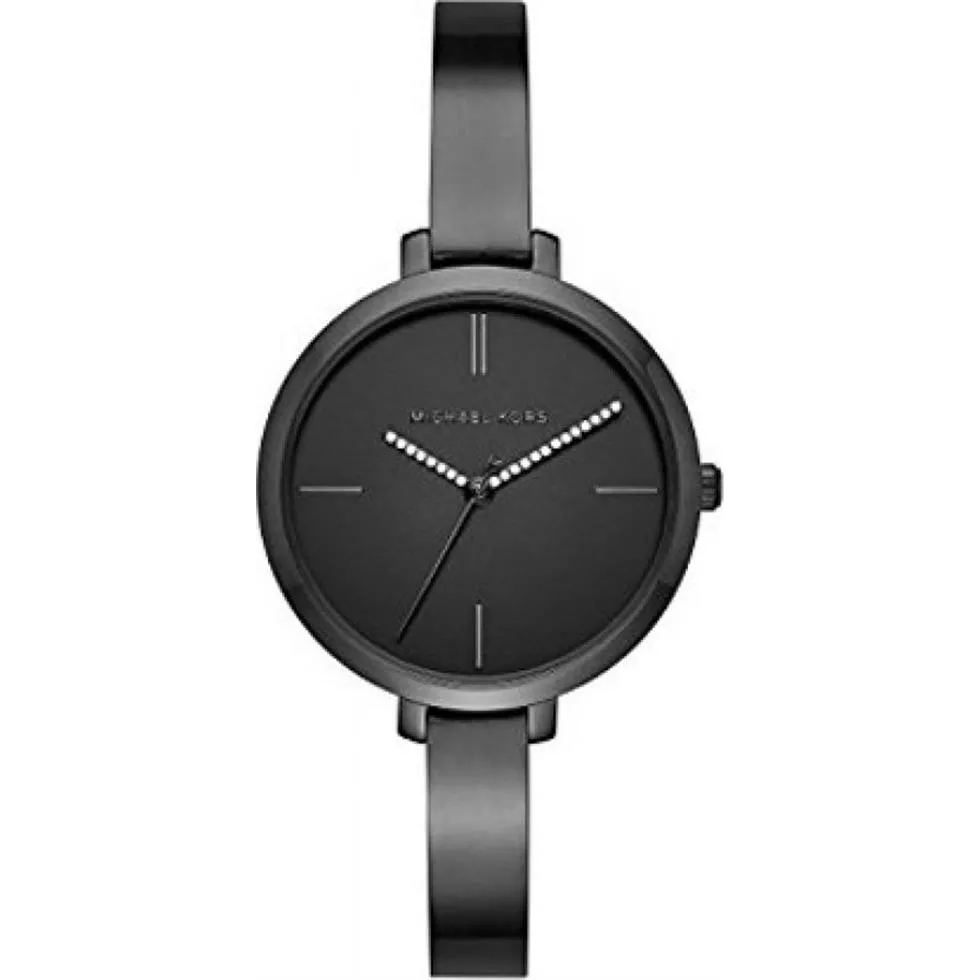 Michael Kors Jaryn Black IP Watch 36mm