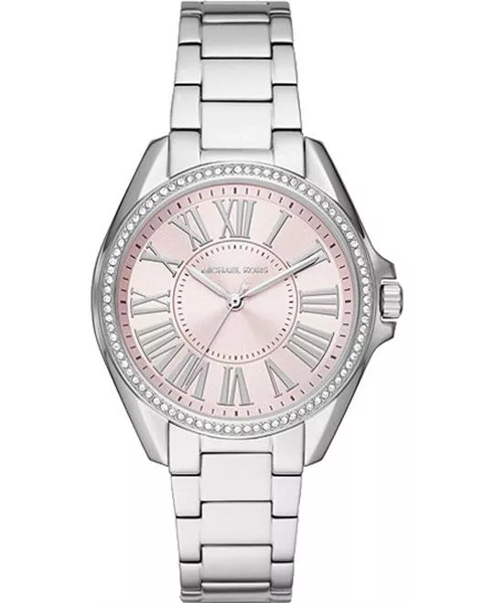 Michael Kors Kacie Pavé Pink Watch 39mm