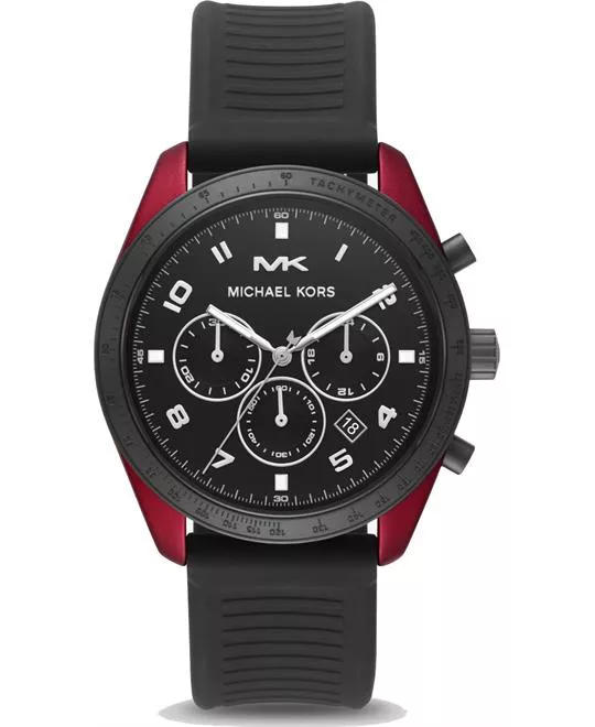 Michael Kors Keaton Coated Silicone Watch 43mm