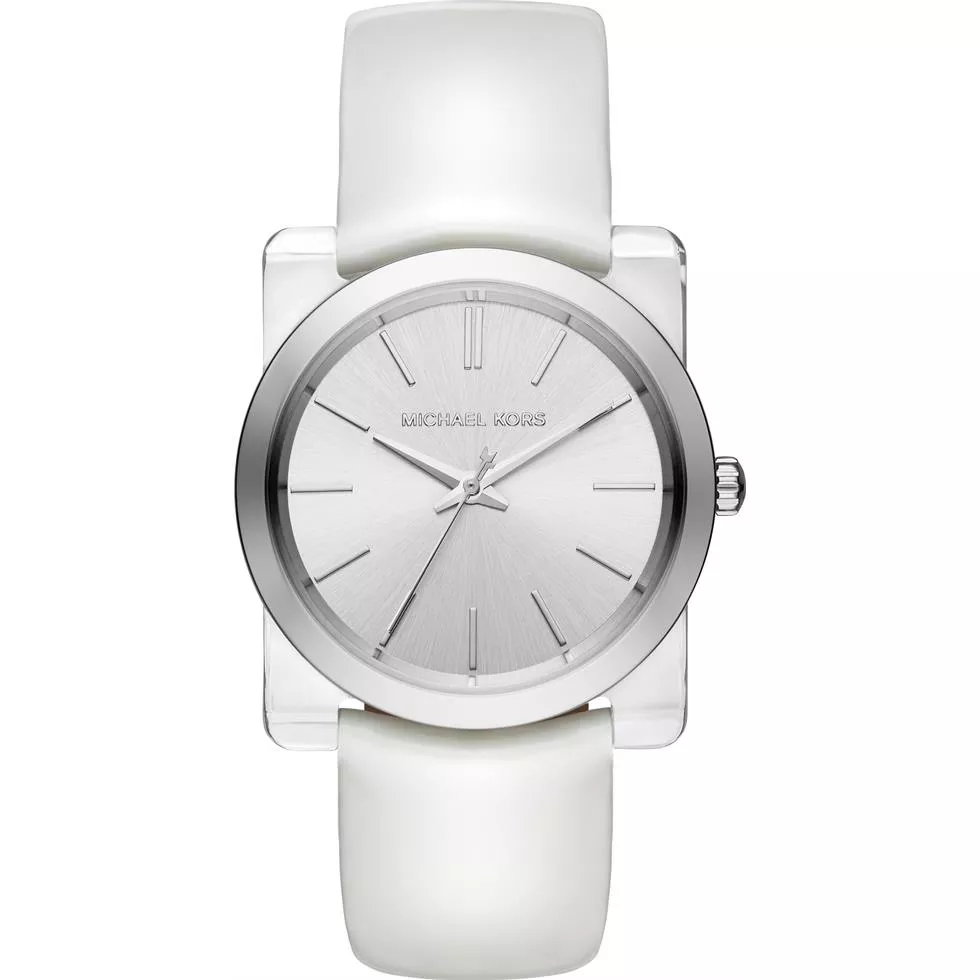 Michael Kors Kempton Silver-Tone Watch 39mm