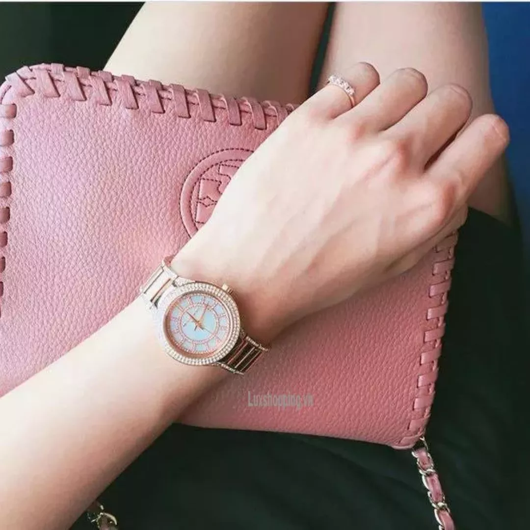 Michael Kors Kerry Rose Gold Mini Watch 33mm