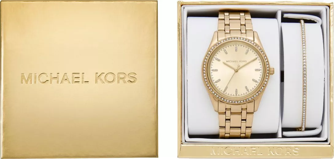 Michael Kors Kiley Gold-Tone Watch 34mm