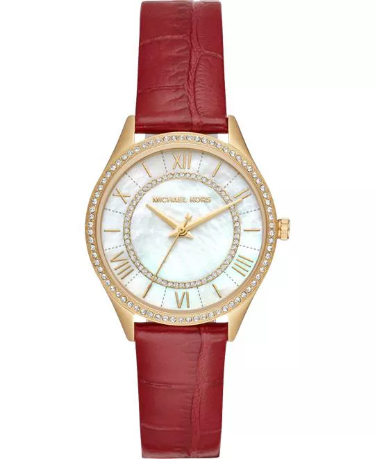 Michael Kors Lauryn Mini Red Watch 33mm