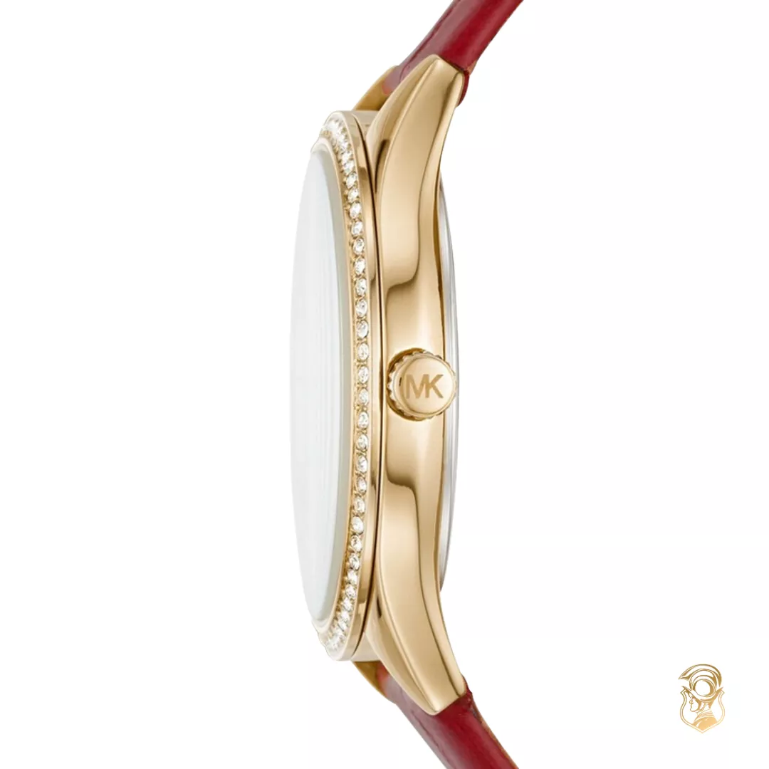 Michael Kors Lauryn Mini Red Watch 33mm