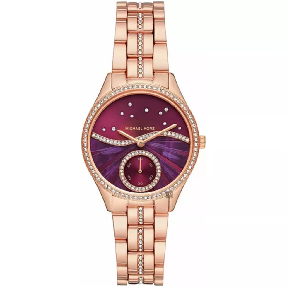 Michael Kors Lauryn Purple Watch 33mm