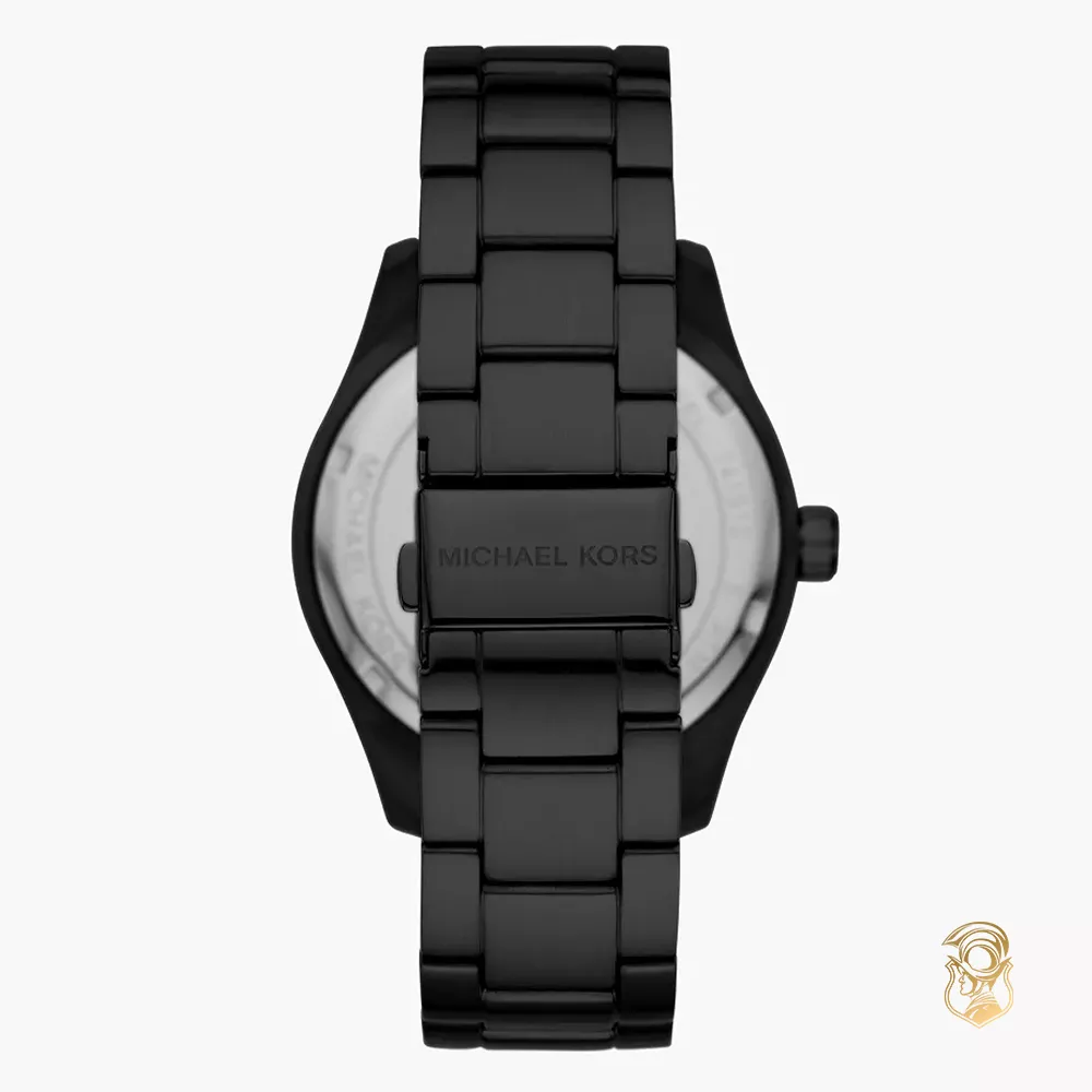 Michael Kors Layton Black IP Watch 44mm