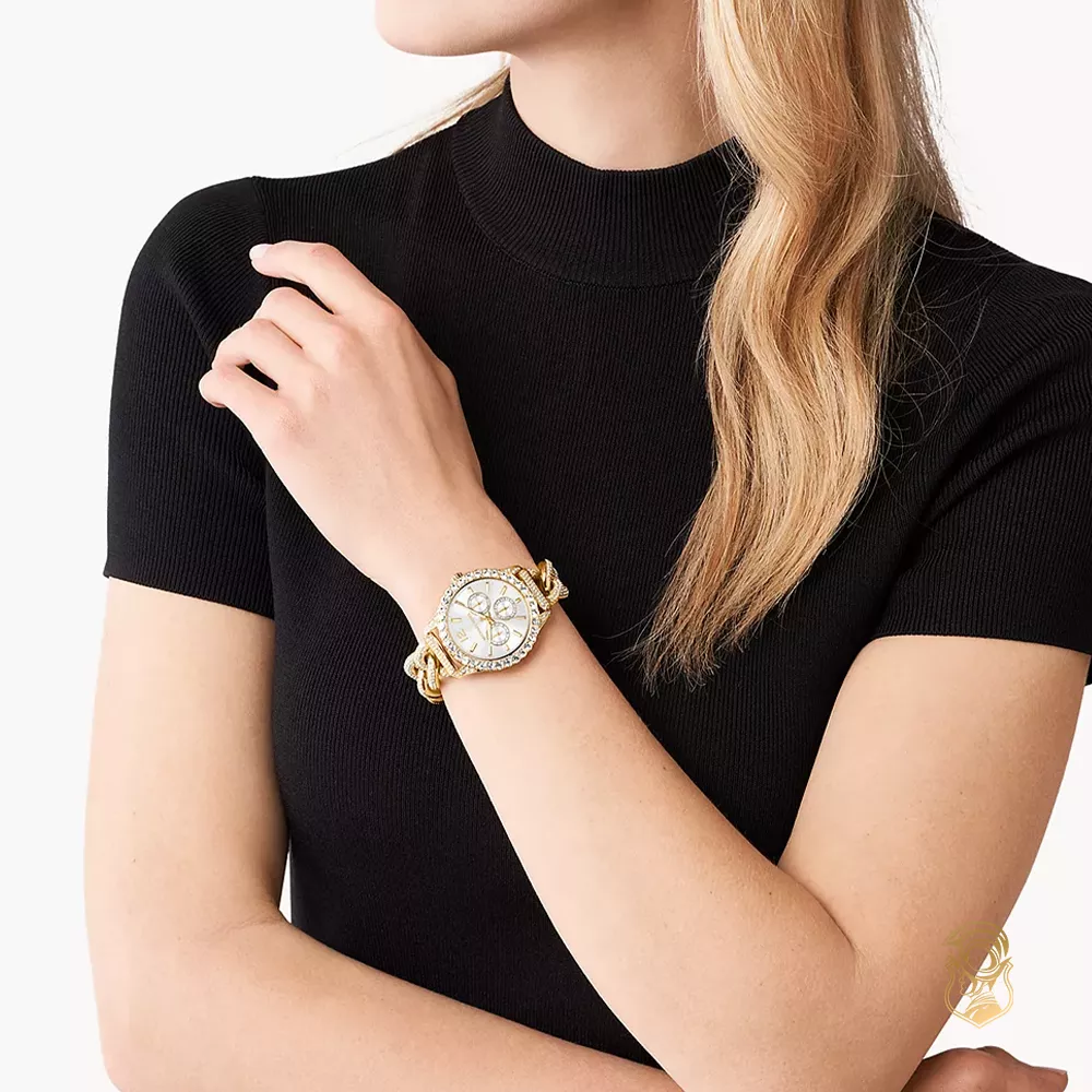 Michael Kors Layton Gold Tone Watch 39mm