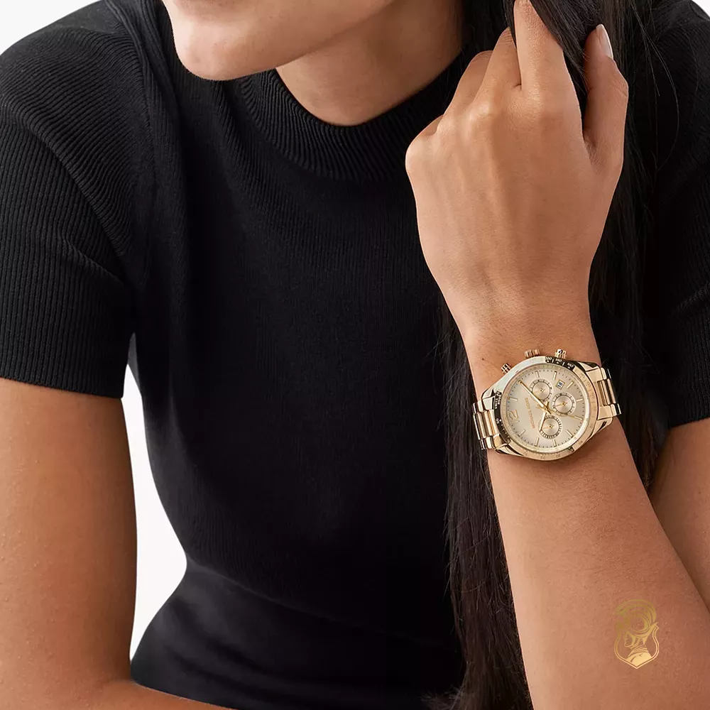 Michael Kors Layton Gold Tone Watch 42mm