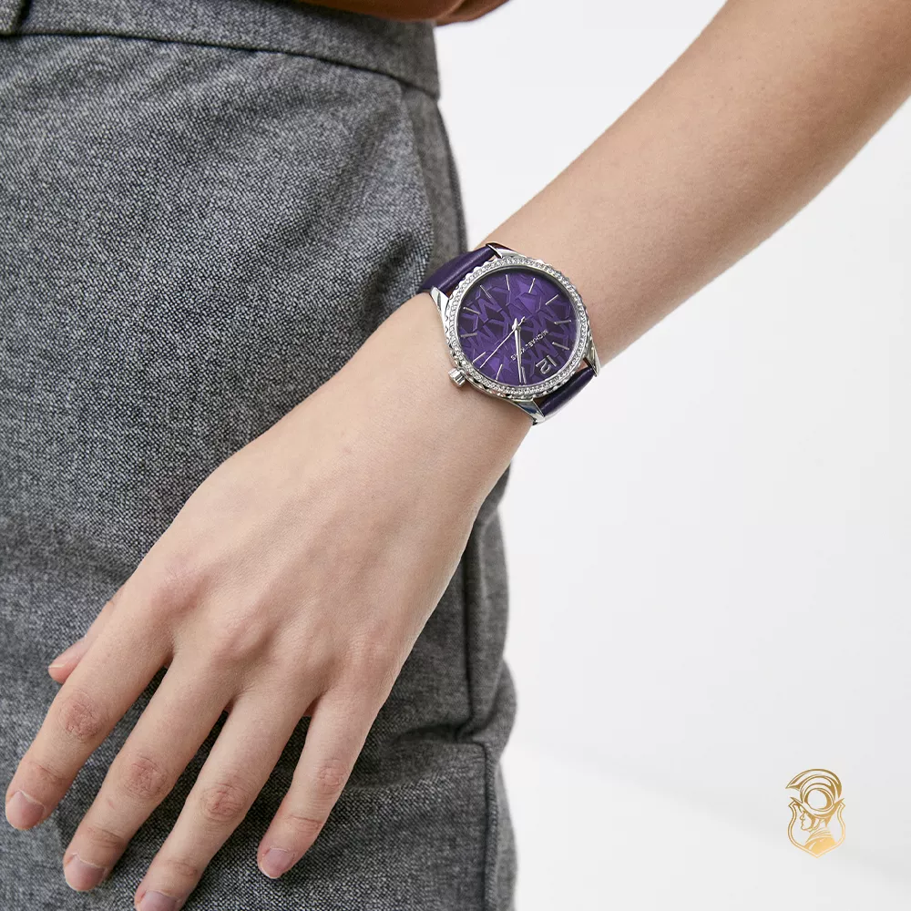 Michael Kors Layton Purple Watch 38mm