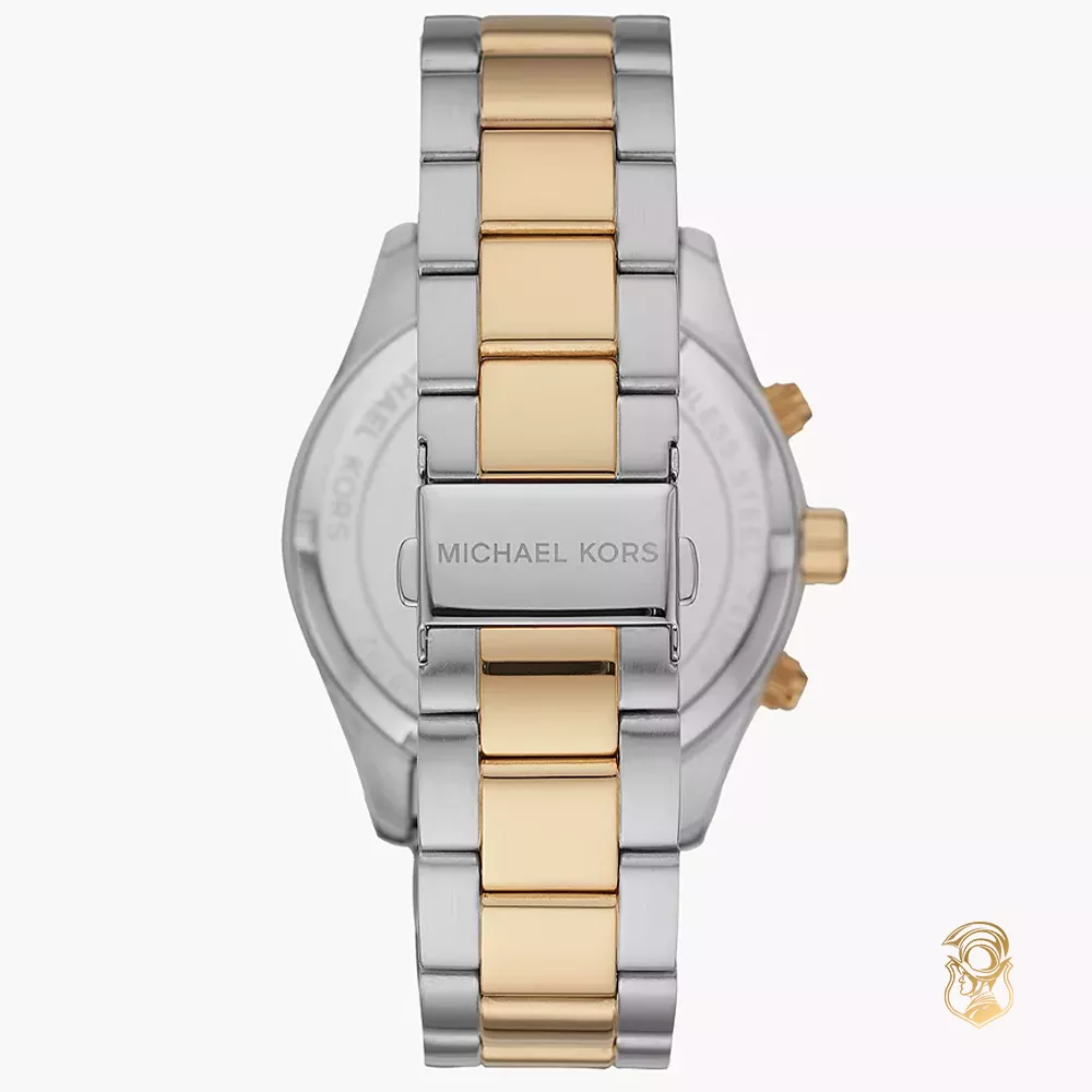 Michael Kors Layton Two Tone Watch 45mm