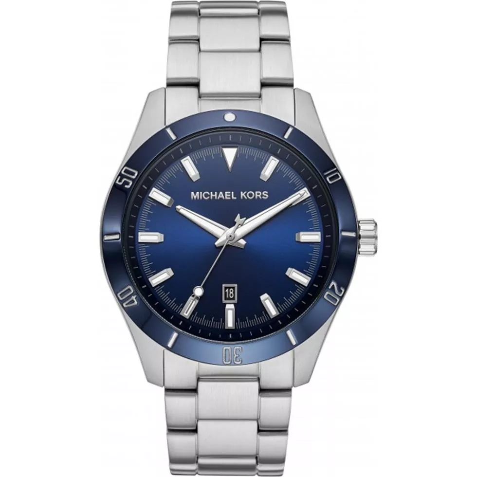 Michael Kors Layton Blue Watch 44mm