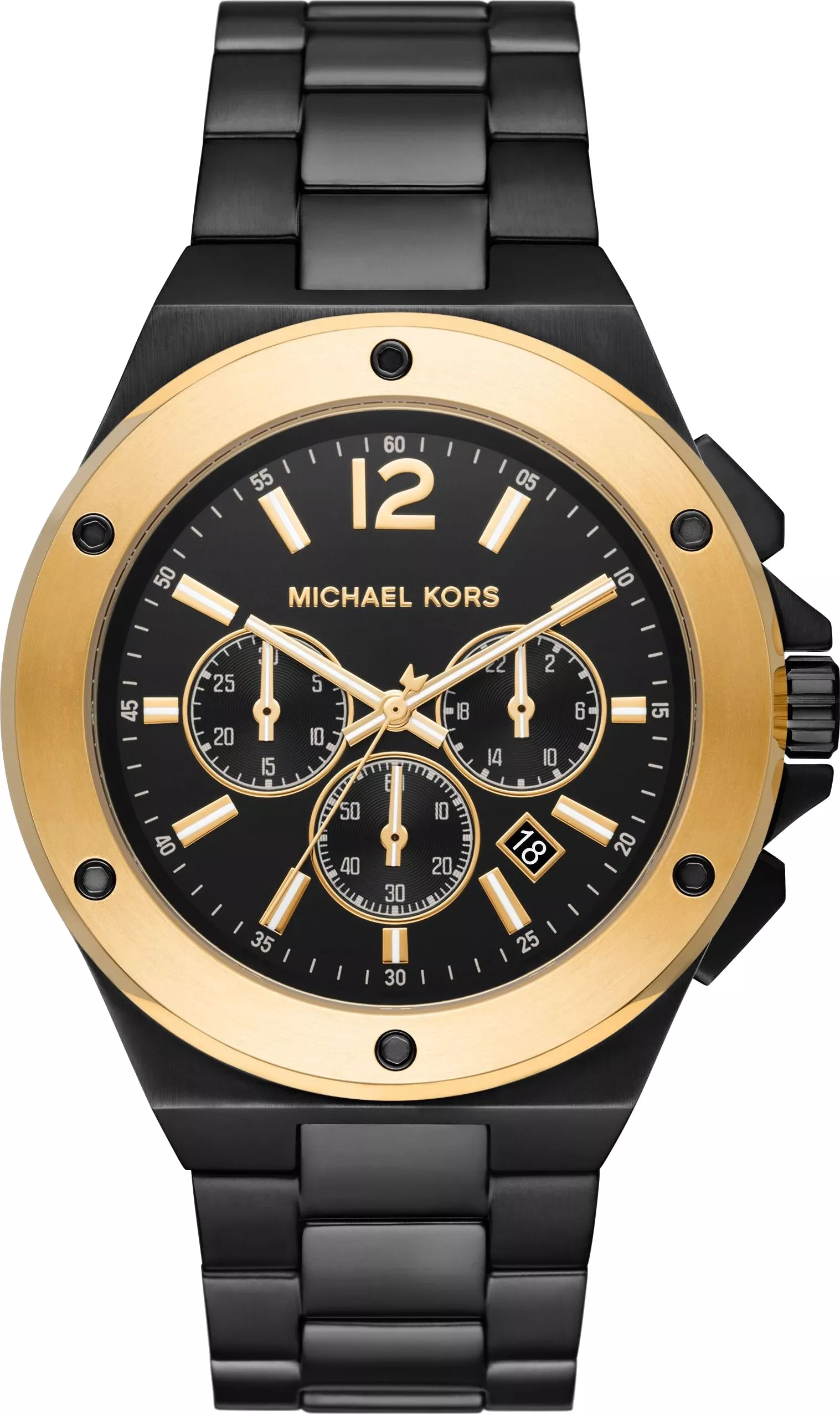 MSP: 103067 Michael Kors Lennox Chronograph Watch 45mm 8,590,000