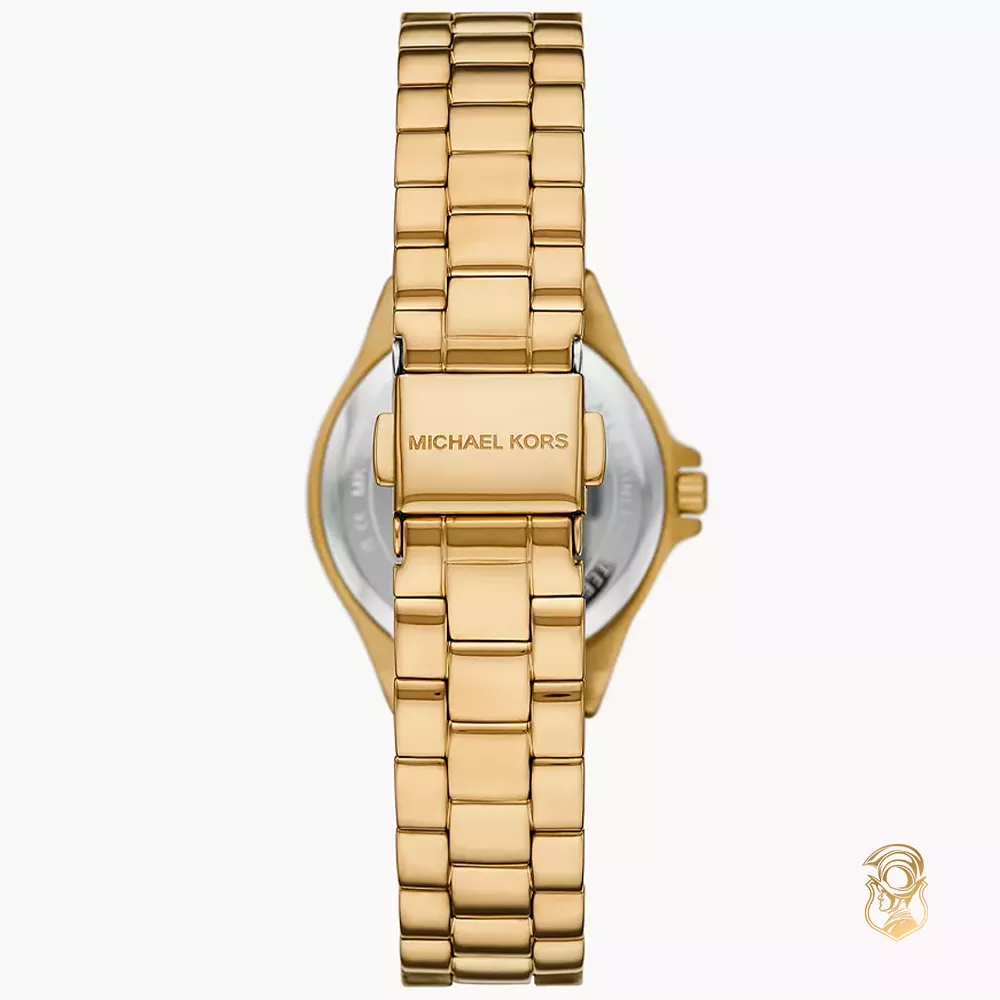 Michael Kors Lennox Gold Tone Watch 30mm