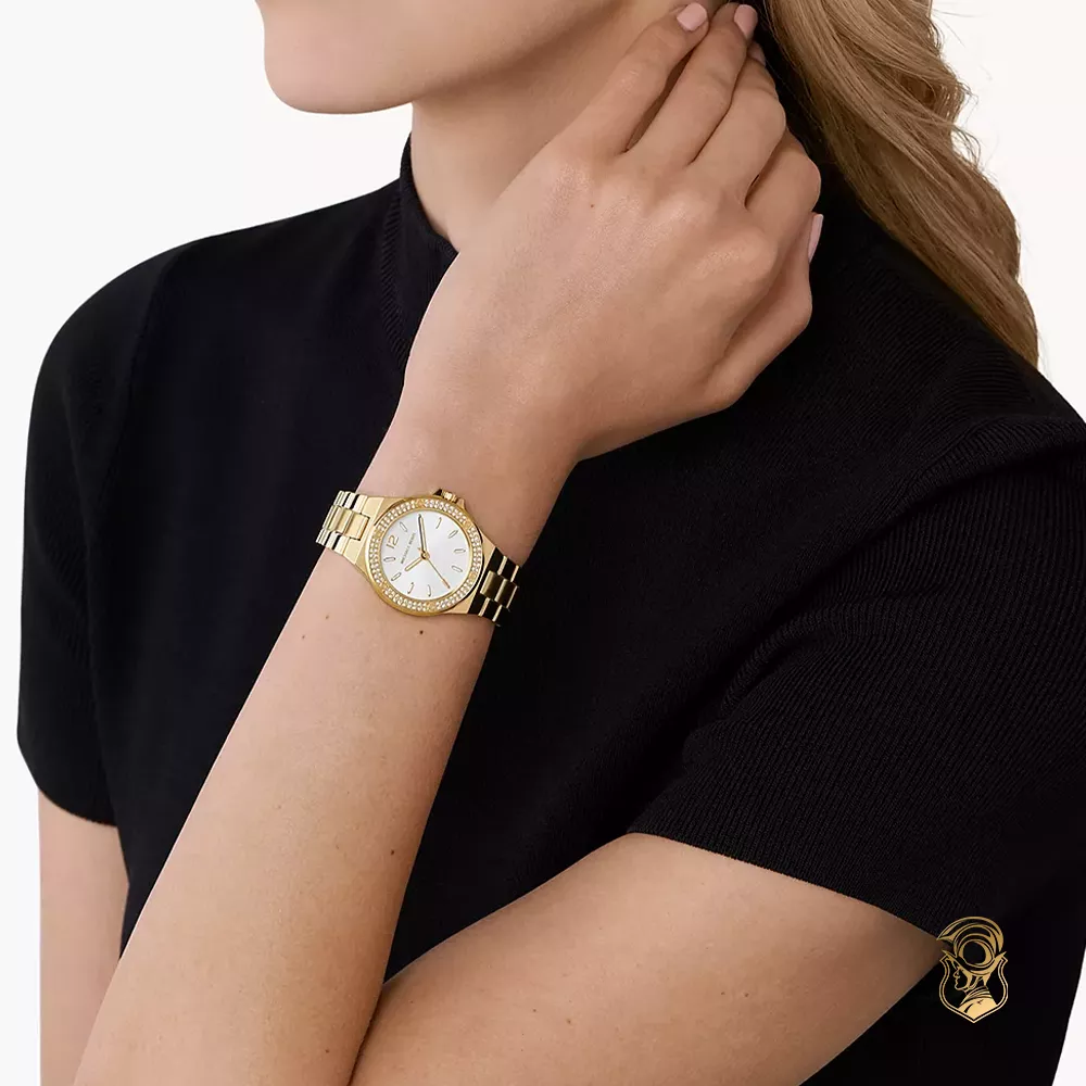 Michael Kors Lennox Gold-Tone Watch 33mm