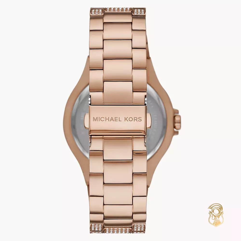 Michael Kors Lennox Pink Tone Watch 41mm