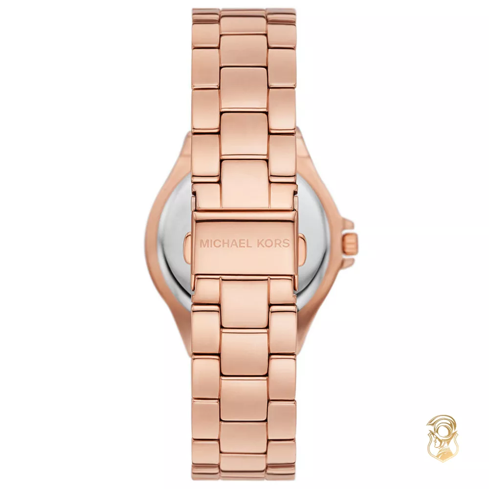 Michael Kors Lennox Rose Gold Bracelet Watch 44mm